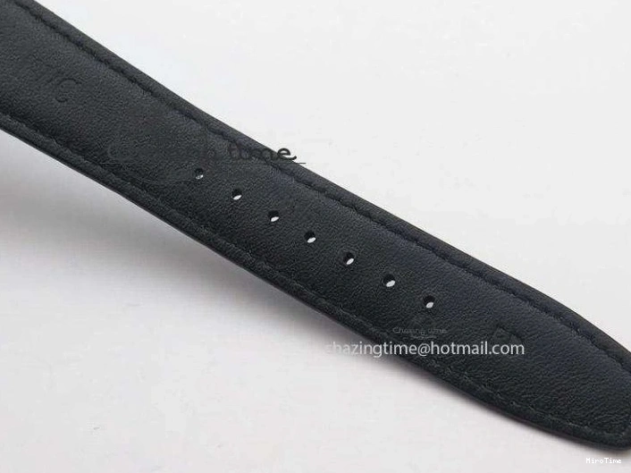 MIROTIME 0327 Portuguese Real PR IW500112 ZF 1:1 Laureus Edition On Black Leather Strap A Flexible 7369